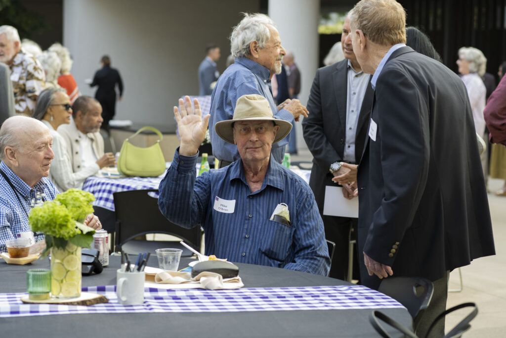 RAND alumni returned to RAND's Santa Monica headquarters campus to reunite and reconnect on August 6, 2024.