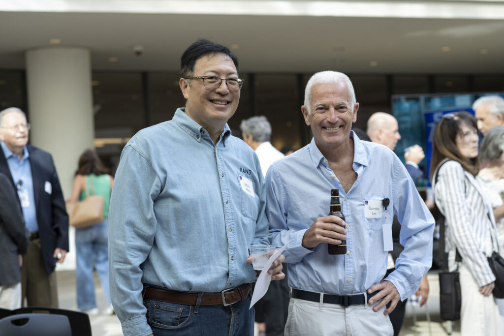 RAND alumni returned to RAND's Santa Monica headquarters campus to reunite and reconnect on August 6, 2024.