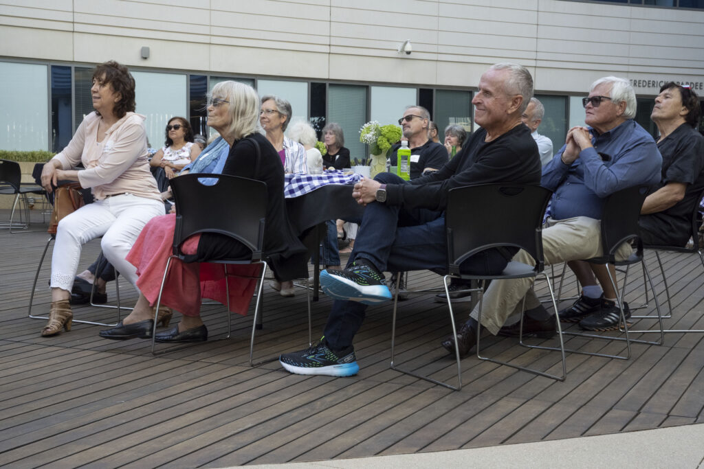 RAND alumni returned to RAND's Santa Monica headquarters campus to reunite and reconnect on August 6, 2024.