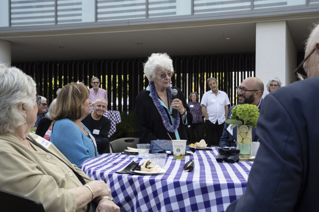 RAND alumni returned to RAND's Santa Monica headquarters campus to reunite and reconnect on August 6, 2024.